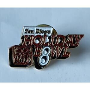 San Diego 1985 Holiday Bowl Pin Arizona State vs Arkansas College Football NCAA